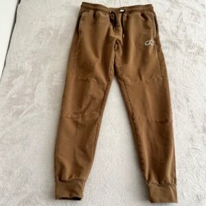 Contour Athletics Kids Joggers Brown Size L Cotton Blend Sweatpants
